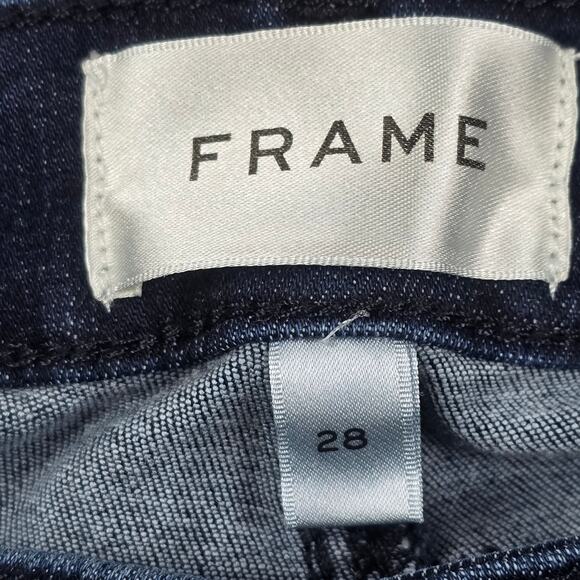 Frame Jeans Womens Size 28 Le Crop Mini Boot Style LCMB630 Dante - Picture 8 of 16